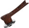 ABOOFAN 2pcs Pot Lid Knob Handle Wood Grain Replacement for Cookware Lids Grip for Saucepans and Pans Enhances Kitchen Aesthetics