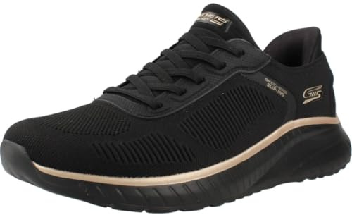 Skechers Damen Hands Free Slip-ins Bobs Squad Chaos-Current MuseSneaker
