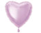 Unique Party 52959 - 45 cm Palloncino a Elio in Foil a Forma di Cuore Color Rosa Pastello