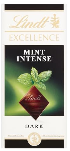 Lindt Excellence Dark Mint Chocolate Bar Each 100g