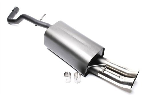 TA Technix Sportendschalldämpfer 2x76mm DTM Audi A3/Seat Leon/VW Golf IV/ New Beetle/New Beetle Cabrio