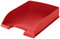 Leitz Briefkorb Standard A4, Briefablage in Premium-Qualität, Stapelbares Ablagefach als Schreibtisch-Organizer, Kombinierbar mit Plus-Serie, Hellrot, 52270020