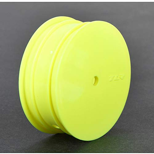 TEAM LOSI RACING 1/10 Buggy Front 2.2 Wheels, 12 mm Hex, Yellow (2): 22 3.0