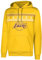 NBA Herren Fleece Hoodie Pullover Sweatshirt Poly Midtown, Herren, Midtown Hoodie,GHM1461F-LL-Large, gelb, Large