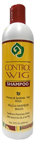 African Essence Control Wig Shampoo for Human & Synthetic Hair Wigs 355ml