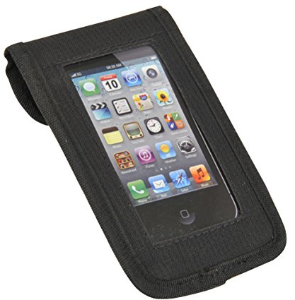 FISCHER Smartphonetasche Tasche, schwarz, 7 x 11 x 22 cm, 86250
