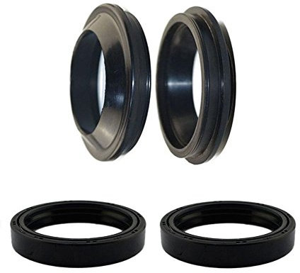 AHL- Motocicletta Paraoli Forcella con Parapolvere kit per Harley Sportster 883 Custom XL883C 2003-2009