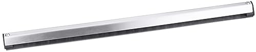 Contacto Edelstahl Bonschiene 46 cm für Kanten von Regalbrettern/Tischen, Bonleiste mit Kugel-System, schmal