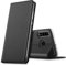 Verco Handyhülle für Samsung Galaxy A20s, Premium Handy Flip Cover für Samsung A20s Hülle [integr. Magnet] Book Case PU Leder Tasche, Schwarz