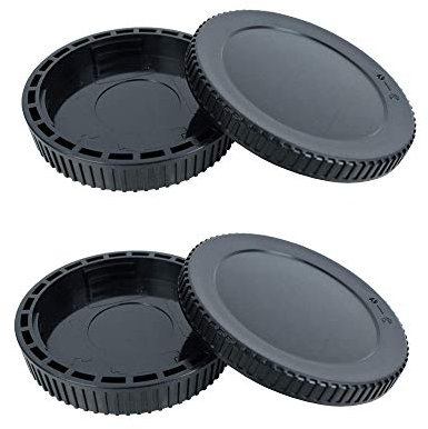 Objektivrückdeckel und Gehäuseabdeckung für Nikon Z50II Z6III Z30 Zf Z8 Z9 Z50 Z7 Z6 Z5 Kamera und mehr mit Z-Halterung, Objektivzubehör für Nikon Z50II Z6III Z30 Zf Z8 Z9-2 Packungen