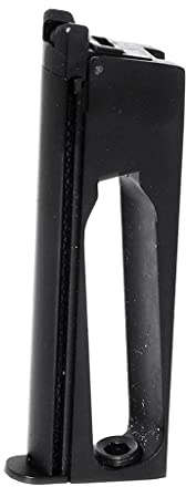 Airsoft Softair Ersatzteile WE (WE-TECH) 16rd Co2 Magazin für EMG SAI RED/AW NE Serie/WE Single Stack 1911 GBB Pistole Schwarz