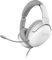 ASUS ROG Strix Go Core Moonlight White Gaming Headset (kabelgebunden, 3,5mm-Klinkenstecker, leichtgewichtig, PC, Konsole, Smartphones) weiß