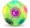 Vdealen Regenbogenball Magischer Puzzleball Zappelball Spiel Spaß Stressabbau Geschicklichkeitsspiele Pädagogische Spielzeug Denksport Ball Spielzeug Knobelspiel für Kinder Teens & Erwachsene
