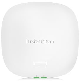HPE Networking Instant On Access Point AP25 4x4 WiFi 6 für Innenbereich | Netzteil Nicht im Lieferumfang enthalten | RW Rest-of-World-Modell (R9B28A)