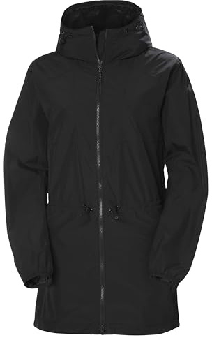 Helly Hansen W Essence Mid Rain Coat L Black