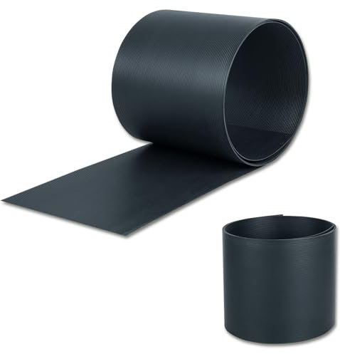 Froadp Lot de 10 bandes brise-vue en plastique pour panneaux double fil - Brise-vue en plastique - Fences - Protection contre le vent - Pour clôture à double fil - 2,5 m x 19 cm - Anthracite