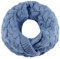 Seeberger Travola Loopschal Schal Rundschal Strickschal Winterschal Damenschal (One Size - hellblau)