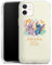 Silikon Hülle kompatibel mit Apple iPhone 12 Case transparent Handyhülle Lilo & Stitch Offizielles Lizenzprodukt Disney
