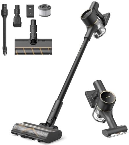 DREAME R10 Pro Cordless Vacuum Cleaner, 150 AW Cordless Stick Vacuum Cleaner, Lightweight and Anti-Tangle, Up to 65 Mins Runtime,Handheld Vacuum for Hard Floor, Carpet and Pet Hair