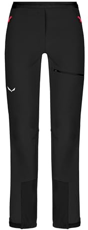 Salewa Sella Durastretch Light Damen Wanderhose Trekkinghose gefüttert schwarz schwarz