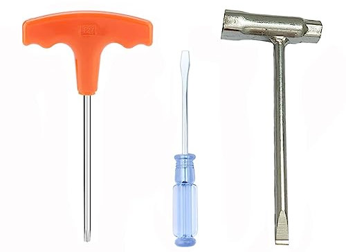 Chainsaw T-Wrench Scrench- T27 Torx Screwdriver -Replacement Tool Fits for Husqvarna Stihl Dolmar Partner Jonsered Poulan Makita chainsaw bars to adjust
