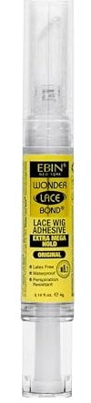 Wonder Lace Bond Silicone Pen Type 4g - Original (Extra Mega Hold) | No Residue Improved Formula Easy to Apply Fast Drying Waterproof Latex Free Perspiration Resistant