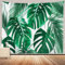 CHENGOR Palmblatt Wandteppich Grüne Tropische Pflanze Exotische Botanische Palmenblätter Natur Wandbehang für Wohnzimmer Schlafzimmer Männerhöhle Hintergrund 203,2 x 152,4 cm