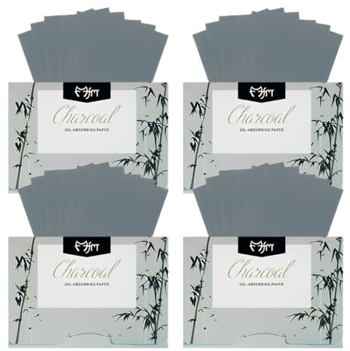 BDEPSTR 400 Stück Öl-Blotting-Papier, Öl-Kontroll-Papier, geeignet für Gesichtsöl Absorption, Gesichtspflege, halten die Haut frisch und glatt, Unisex Öl-Blotting-Papier