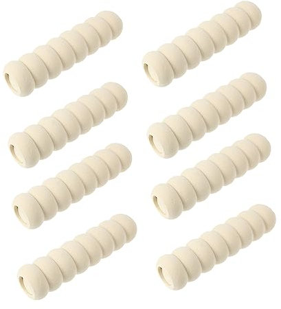 Uonlytech 1 Satz Türknauf Handschuhe Türstopper Bausatz Beschützer Türschlösser Notfall Sicherheitsprodukte Einstellbar Türdichtung Handhaben Türsicherheit Türschutz Ram Eva Beige 8st