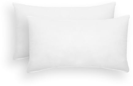 ALMOHADAONLINE-Relleno de Cojín 50x60cm Fibra Hueca silliconada Tejido TNT – Suave, Ligero y Transpirable – Hipoalergénico,Lavable – Ideal para Fundas de Cojines Decorativos y de Descanso(2, 50x60 cm)