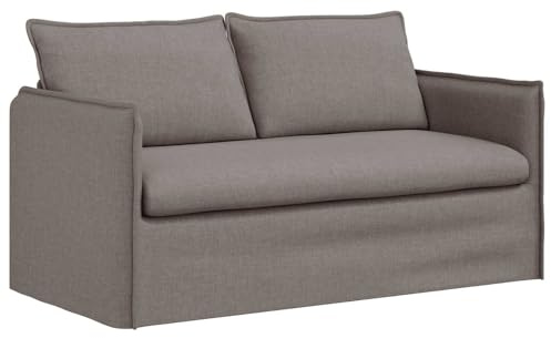 vidaXL Sofa Taupe 156 x 82 x 85 cm Stoff, Wohnzimmer, rechteckiger, moderner, bequemer Sofa, ergonomisch, modulares Design, eleganter Lounge-Stil