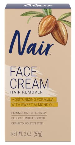 Nair Cream Hair Remover for Face with Special Moisturizers 57 g (2 oz) (hårborttagning)