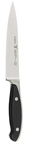 HENCKELS Forged Synergy 6-inch Utility Knife, Black/Stainless Steel
