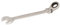 Silverline 589698 Ring-Maul-Ratschenschlüssel mit Gelenk 21 mm
