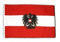 Fahne Flagge Österreich mit Adler 30 x45 cm