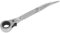 Sealey S01068 Podger Ratchet, 21mm, 240mm x 240mm x 73mm, Silver