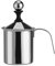 Yosoo 400 ml / 800 ml Mousseur à lait manuel en acier inoxydable pour Cappucino, Latte Macchiato 800ML argent