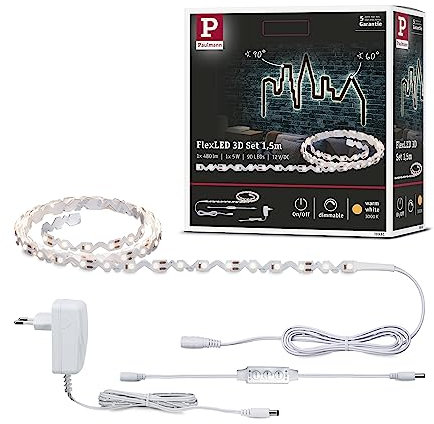 Paulmann 789.61 FlexLED 3D Basisset 1,5m Warmweiß Leuchtschrift selber machen
