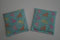 Körnerkissen Bio-Roggen Einhörner mint 12x12cm 2 Stück