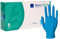 ABENA Nitril Einweghandschuhe 100 Stück Pack (Größe S) BLAU, Lebensmittelecht, Reißfest, Latexfrei, Puderfrei, Hygienische Handschuhe für Reinigungsarbeiten, Schönheitssalon & Zuhause