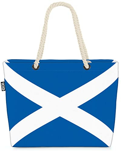 VOID XXL Strandtasche Schottland Shopper Tasche 58x38x16cm 23L Beach Glasgow Scotland