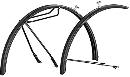 Hebie GmbH & CO.KG Alumee Schutzblechset Schwarz 28