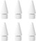 Puntas de repuesto para lápiz capacitivo Apple Pencil de 1ª generación y 2ª generación (paquete de 6), puntas de bolígrafo compatibles con lápiz iPad