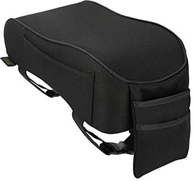 Aceshop Auto-Armlehnenkissen Memory-Schaum Auto-Armlehnen-Abdeckung Weich Atmungsaktiv Auto-Armlehne Mittelkonsolen Kissen mit Handyhalterung, Aufbewahrungstasche für die Meisten Fahrzeuge, SUV, LKW
