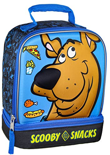 Bioworld Scooby-Doo Scooby Snacks Isolierte Lunchtasche mit zwei Fächern