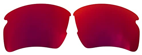 Wetnenss Ersatzgläser für Oakley Flak 2.0 XL OO9188 Polarisiert Dicke 1.5mm Salzprävention Ölfest