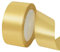 POPOYU Satinband Reiches Gold 40mm, 23 Meters Dekoration Geschenkband Fein Schleifenband, Stoffband für Luftballons, Hochzeit, Taufe und Geburtstag Geschenke Der Valentinstag Verpackung von Geschenken