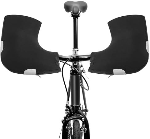 Lenker-Fäustlinge für kaltes Wetter, Mountainbike, Lenker-Fäustlinge, wind- und kältebeständig, für Pendler, MTB, Fahrrad, Bar