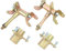Vorderes Achsschenkel-Spindelset, Vorderes Achsschenkel-Spindel-Set, Vorne, Links, Rechts, Bremsscheibe, Radachse, Felge, Nabe, Achsschenkel für ATV, Go-Karts, Offroad, UTV-Quads