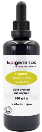 Black Cumin Seed Oil 100ml | Cold Pressed Certified Organic Black Seed Oil 100% Pure & Natural | Premium UV Blocking Miron Violet Glass | Vegan UK Made